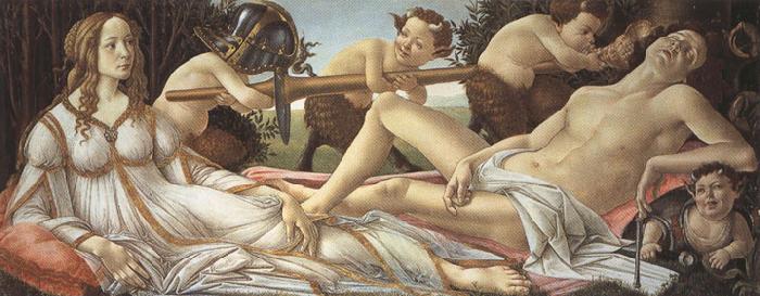 Sandro Botticelli Venus and Mars (mk36) Sweden oil painting art